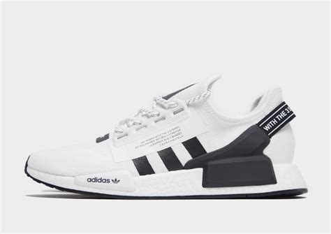 white shoes nmd